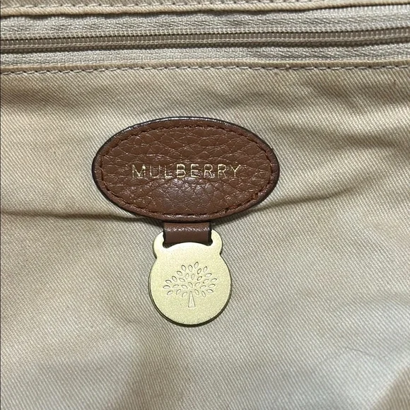 Mulberry Effie Hobo satchel in Oak - Picture 4 of 16